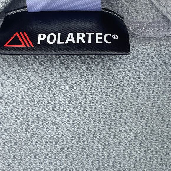 RHONE Sequoia ¼-Zip Pullover Gray Size Medium Polartec Power Dry Active Top - Picture 13 of 16